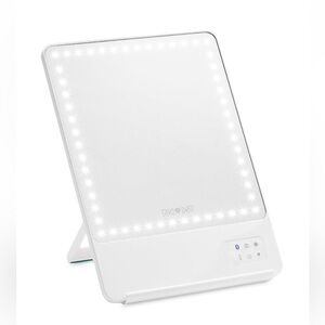 Riki loves Riki Skinny LED Travel Magnifying Mirror with Bluetooth, 5X NEW